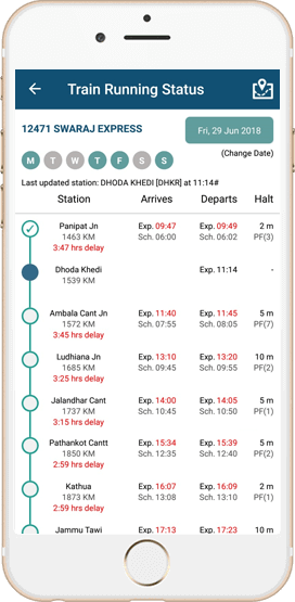 Railway Train Enquiry