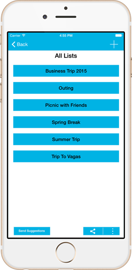 Smart Packing List App