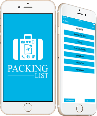 best travel packing list app free
